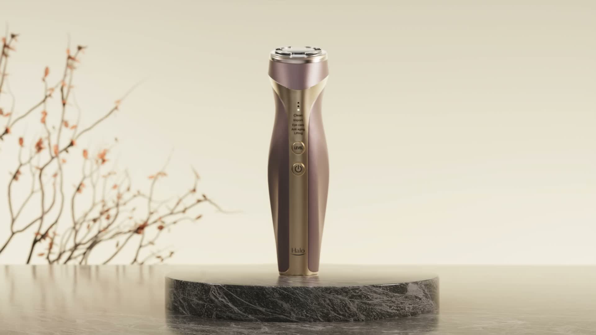Halo device with Lumis Activating Treatment Gel